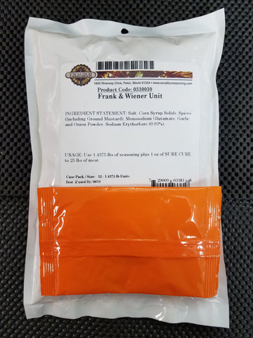 Frank and Wiener Seasoning