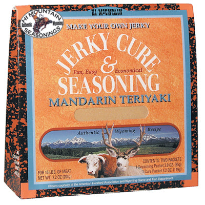 Mandarin Teriyaki Jerky Seasoning