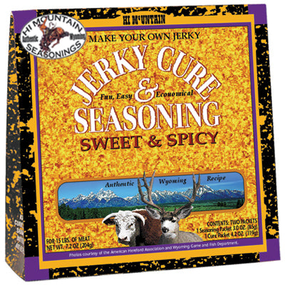 Sweet and Spicy Jerky Seasoning