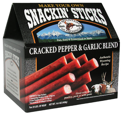 Cracked Pepper N Garlic Snack Stick Seasoning