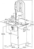 Biro Meat Band Saw  Model 3334SS