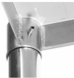 Stainless Steel Table 48"x 24"