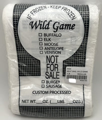 Meat Bag - Wild Game 1 lb