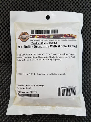 Mild Italian ( With Whole Fennel ) Seasoning