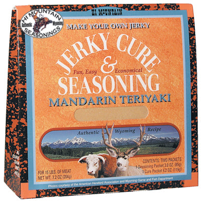Mandarin Teriyaki Jerky Seasoning