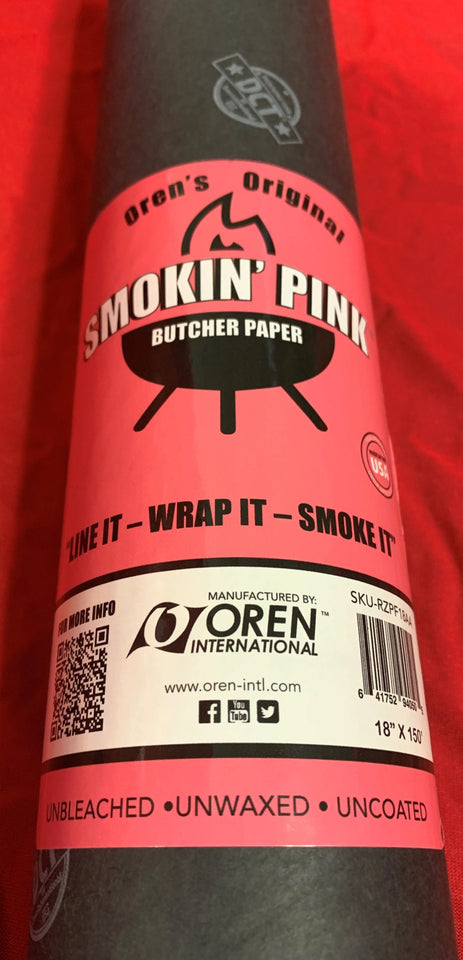 Pink Butcher Paper 24x150