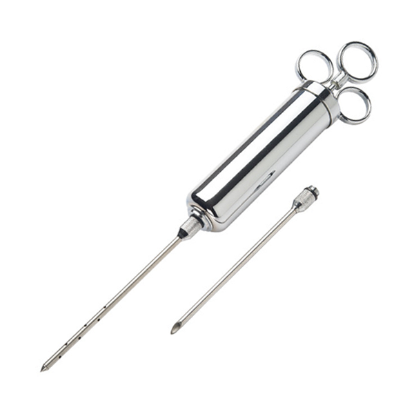 Meat Injector with 2 needles Stainless Steel – Alaska Butcher Equipment ...